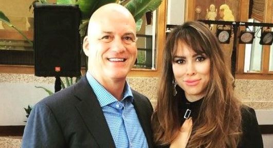 Michael J. Dodd with his ex wife Kelly Dodd.